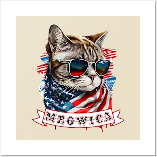 Meowica Posters and Art